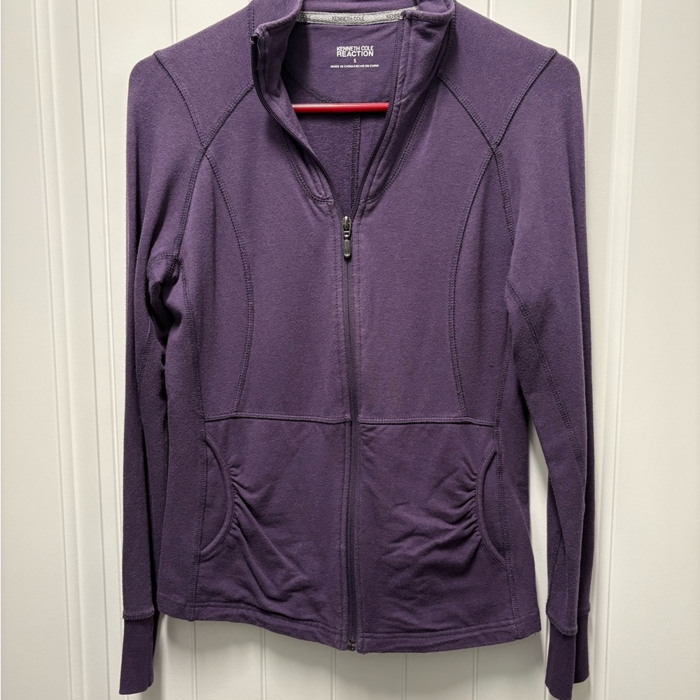 Kenneth Cole Reaction Purple Utility Jacket